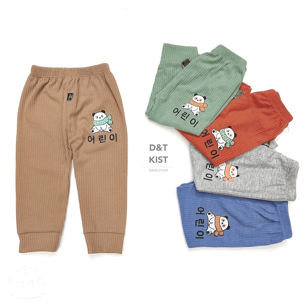 Quần Dài Tăm Lạnh Siêu Đẹp Cho Bé Trai Bé Gái Có Size Từ 8-18kg