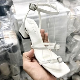 Gót mũi vuông đế cao 3 phân quai cài có big size 35-45