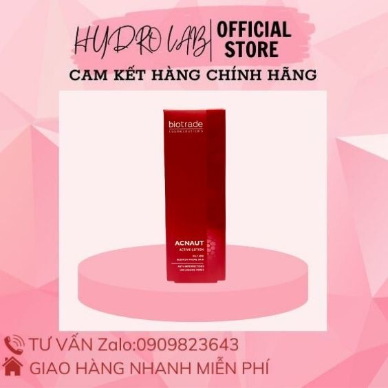 (Hàng Công Ty) Lotion chấm mụn s.ưng v.iêm  Acnaut Active Lotion Biotrade