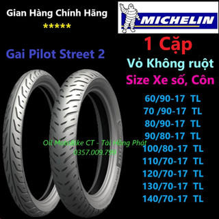 Vỏ Michelin Pilot Street 2 xe côn tay , xe số Chính Hãng
