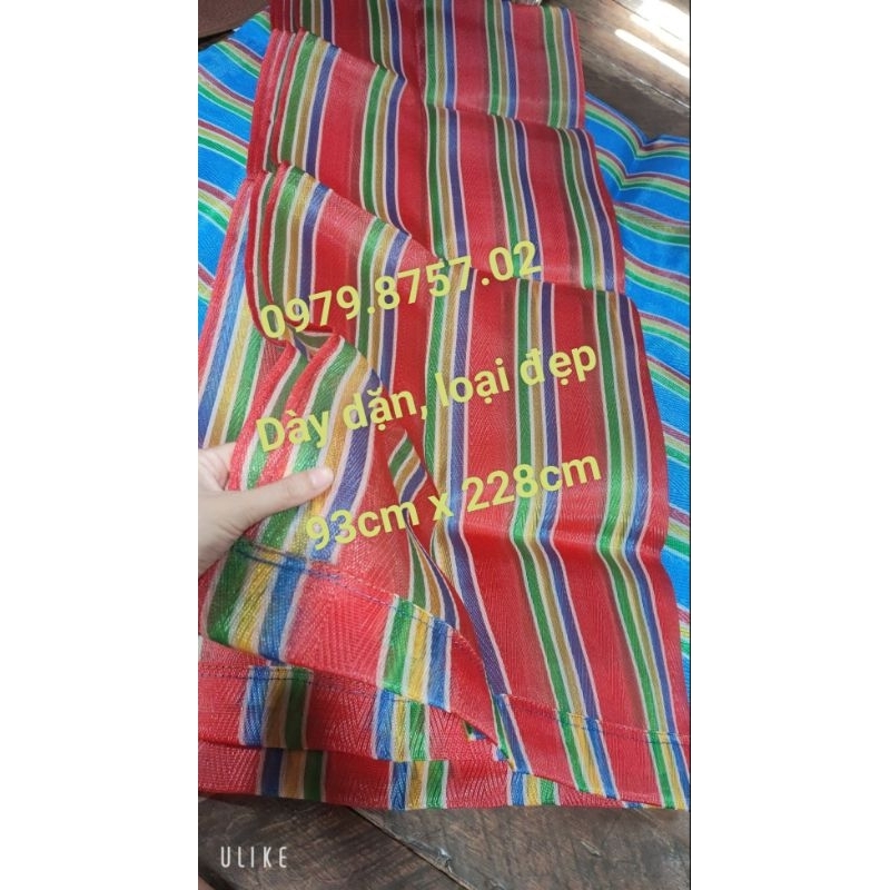 Đủ 4 màu_HÀNG DẦY LOẠI ĐẸP_Võng lưới cước 1m19x2m36