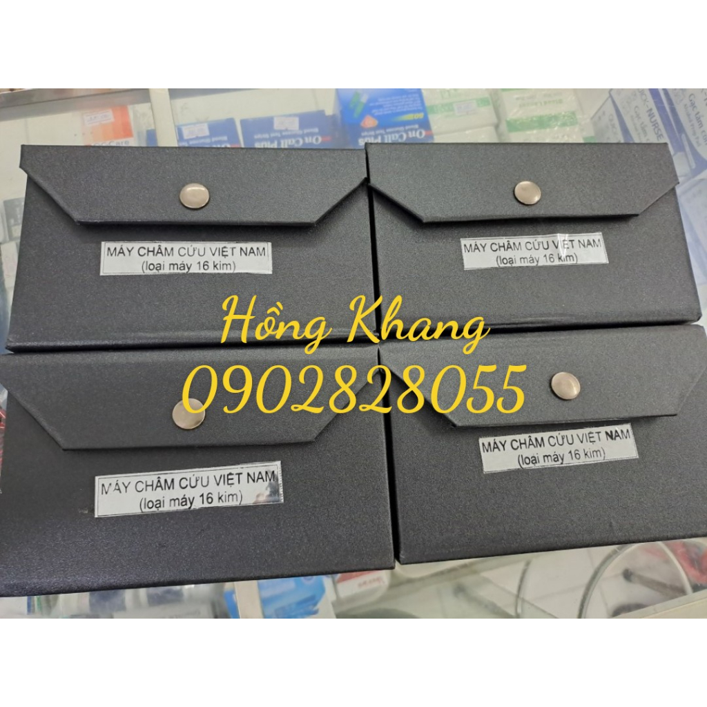 Máy châm cứu điện châm 16 kim đã tặng kèm 4 pin AA