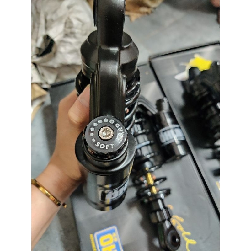 🍑 Hàng mới về 🍑Phuộc OHLINS 1:1 bình dầu Full Đen gắn cho Sirius  Taurus Jupiter Dream Max Wave Future Win Galaxy Cub...