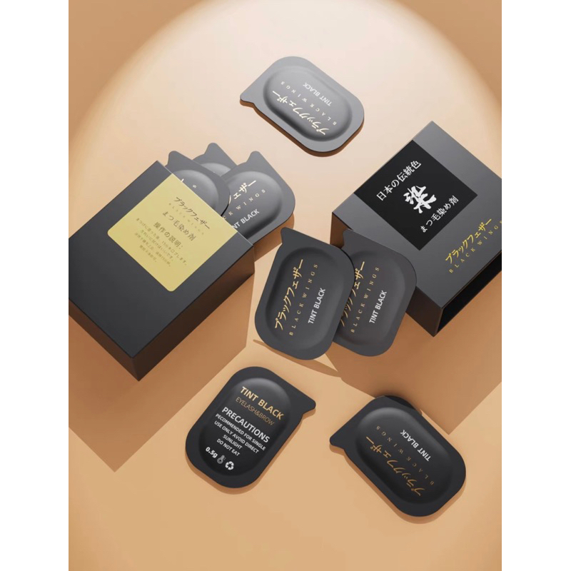 Gói Nhuộm Đen Lông Mi - Không Cần Mix