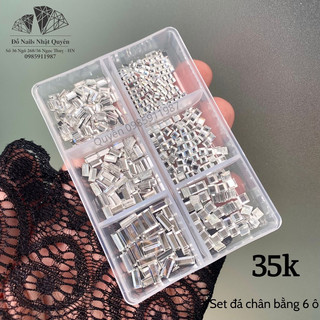 Đá khối chân bằng- set đá khối- đồ nails nhật quyên
