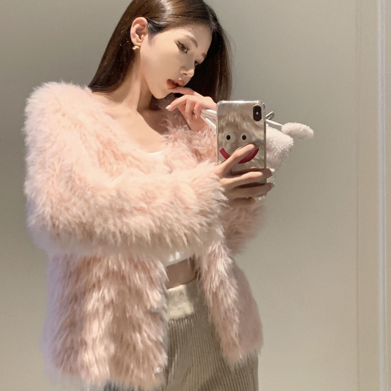 Áo khoác lông cáo nhận tạo ❤️