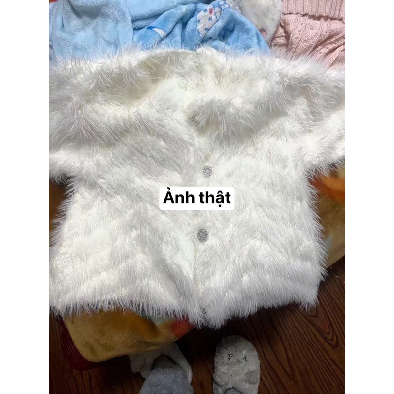 Áo khoác lông cáo nhận tạo ❤️