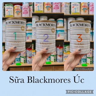 Sữa Blackmores Úc đủ số 1 2 3 900gr - Date 2026