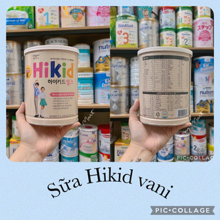 Sữa Hikid Hàn Quốc tăng chiều cao vị Vani, Socola 600g Date 2025
