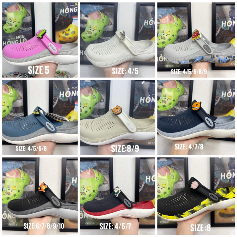 (Chính hãng) Giày Crocs Literide 360