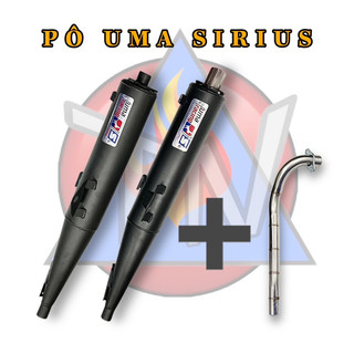 Pô uma sirius wave kèm cổ inox