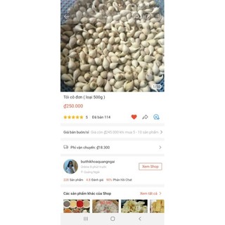200g tỏi cô đơn Lý Sơn ( giá dùng thử )