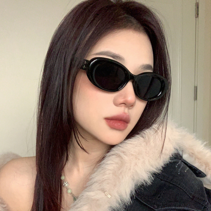 Kính mắt y2k đen BEAR18 phong cách cá tính dành cho nam và nữ