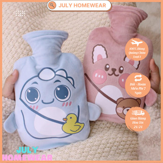 Túi sưởi ấm giữ nhiệt đa năng JULY HOMEWEAR, chườm đau bụng kinh nguyệt chườm nóng lạnh quà tặng bạn nữ