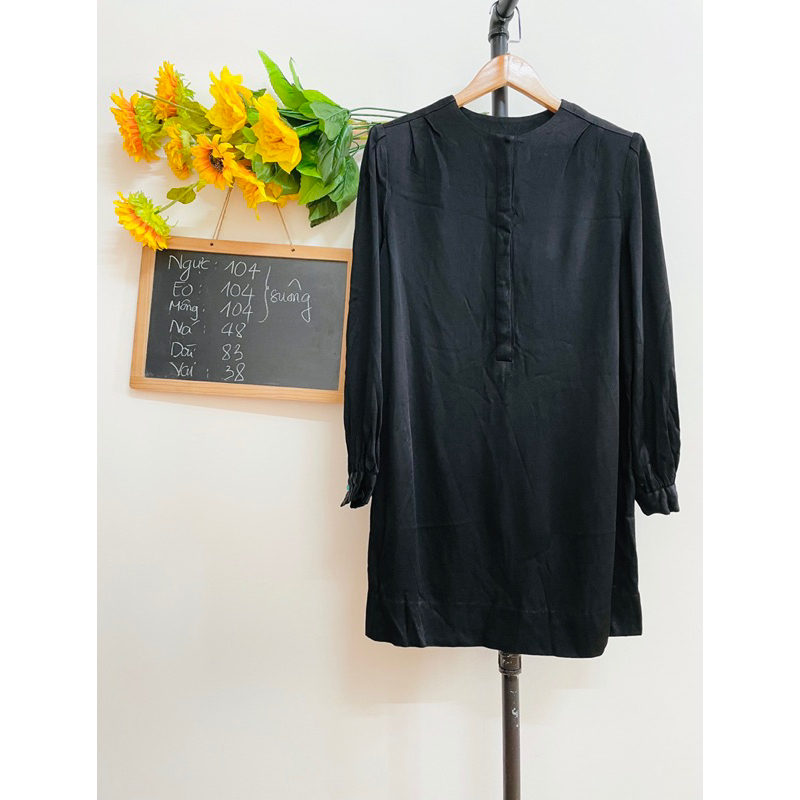 Đầm Nhật, Dáng Suông, Có Độn Vai, Lỗi Nhẹ( Ảnh Cuối), 2hand