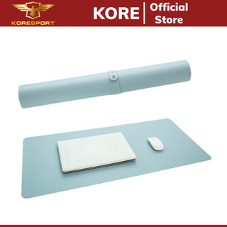 Tấm lót chuột cỡ lớn, miếng lót bàn làm việc chống nước dùng hai mặt 90x45cm Nhiều màu