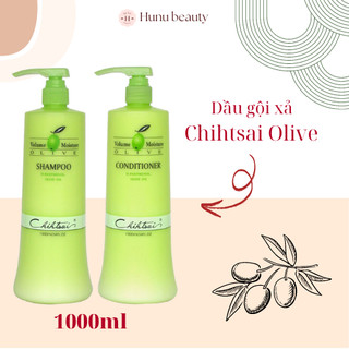 Dầu Gội Chihtsai Olive Cấp Ẩm, Phục Hồi Tóc, Combo Dầu Gội Đầu, Dầu Xả Mềm Mượt Tóc