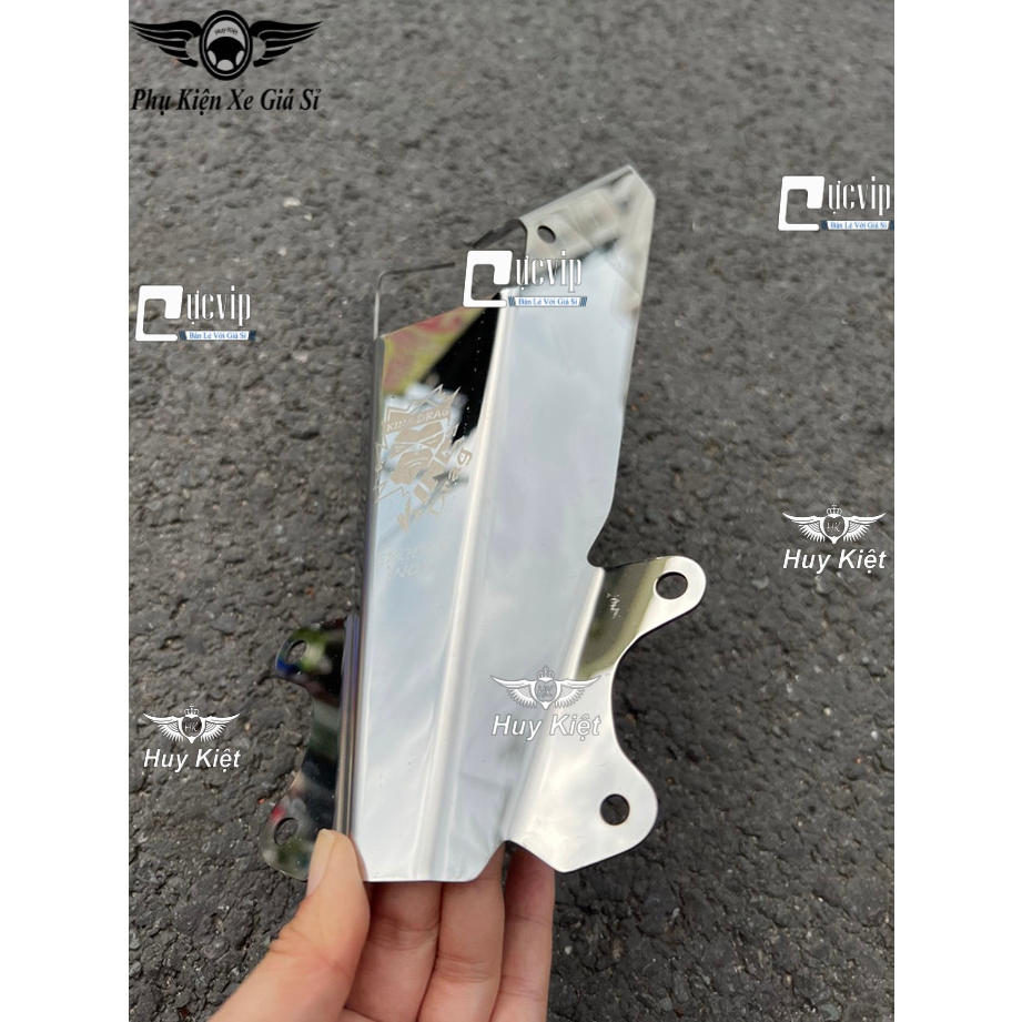 Pát Đuôi Dè Sau Inox, Xi Titan Gắn Exciter 150, Exciter 155  6200