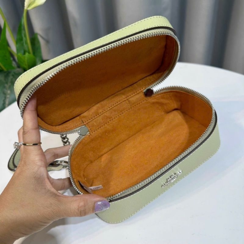 C0ach Train Case Crossbody✨Túi coach dáng hộp mini xinh xắn