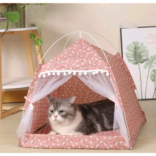 [HCM *Hỏa tốc] Lều ngủ, nhà cho chó mèo Full Bộ kèm đệm (Hàng đẹp cao cấp như hình)