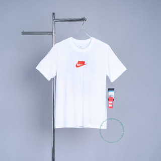 Áo nike nsw white red