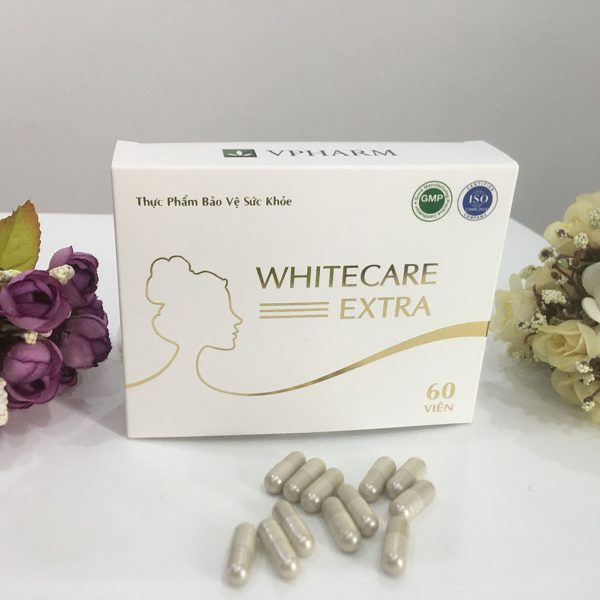 Viên uống trắng da mờ nám, cải thiện nội tiết tố nữ Whitecare Extra