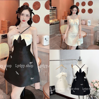 Váy đầm dự tiệc 2 dây cúp ngực. váy cổ dây buộc, cổ yếm thiết kế dự tiệc sự kiện, váy đi đám cưới, đi tiệc, đi bar quẩy