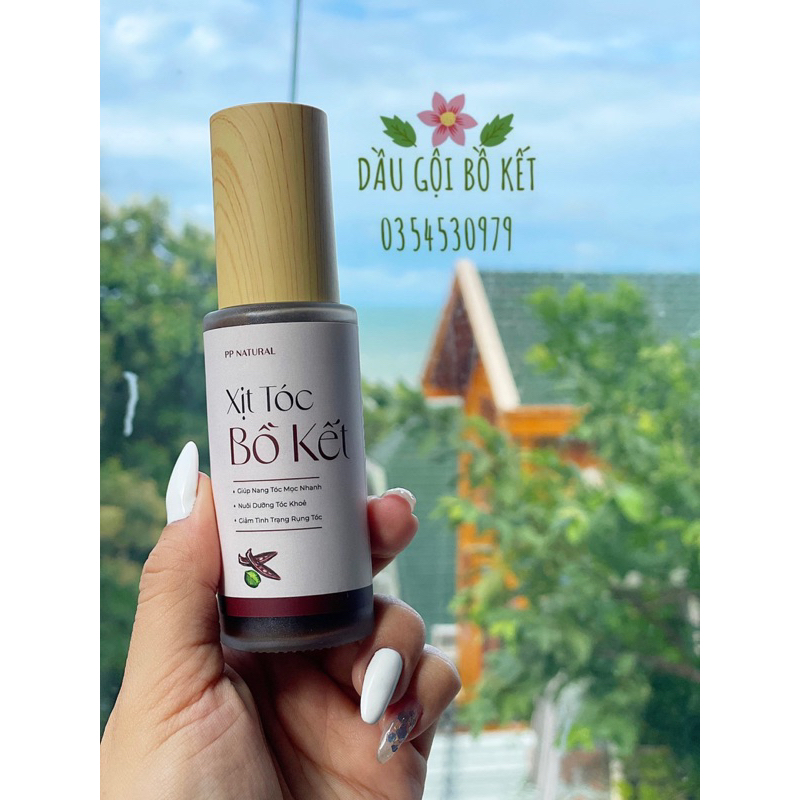 ( PP - NATURAL ) Xịt Dưỡng Tóc Bồ Kết - Giúp Tóc Nhanh Dài - Giảm Rụng Tóc và Nuôi Dưỡng Tóc Hiệu Quả