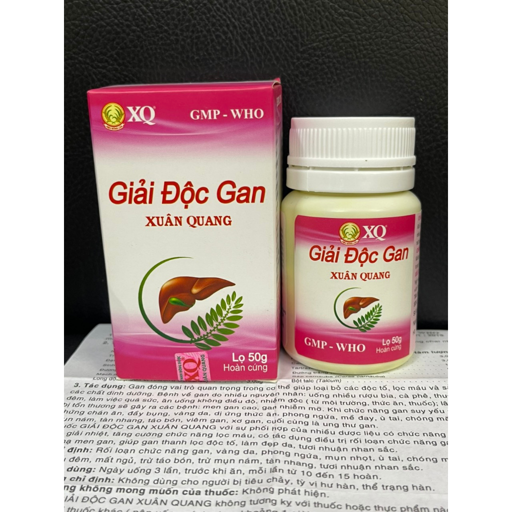 GIẢI ĐỘC GAN XUÂN QUANG