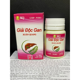 Giải độc gan xuân quang