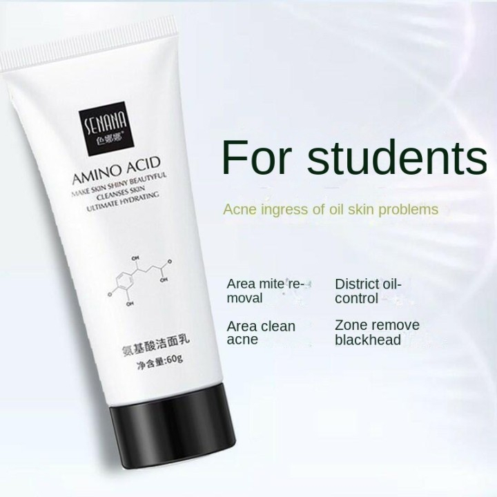 Sữa Rửa Mặt Làm Trắng Da Whitening 60gr sạch sâu, trắng sáng