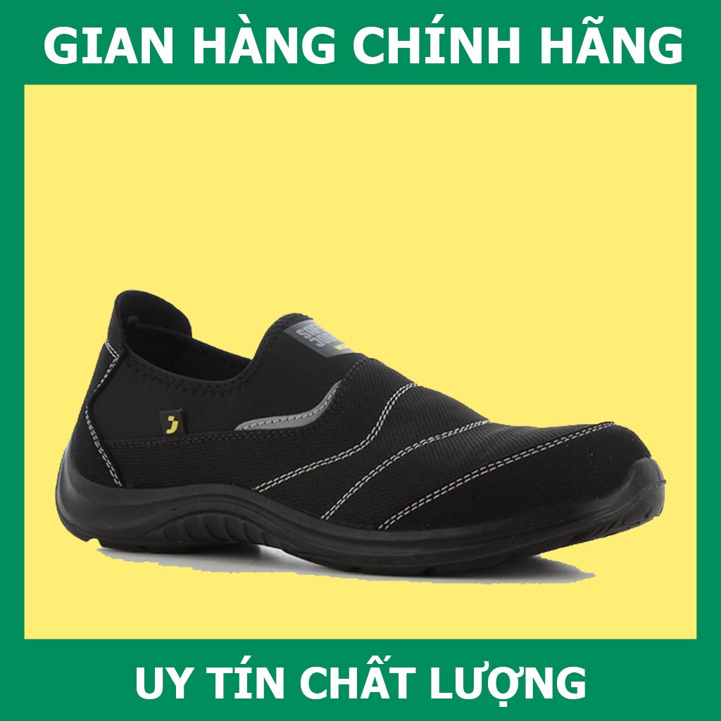 [Chính Hãng] Giày Bảo Hộ Safety Jogger Yukon Đen Chống Trơn Trượt, Vải Thoáng Khí, Chống Đinh, Chống Va Đập Mạnh