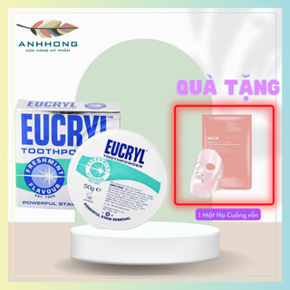 Bột Tẩy Trắng Răng Eucryl Powerful Stain Removal Toothpowder 50g