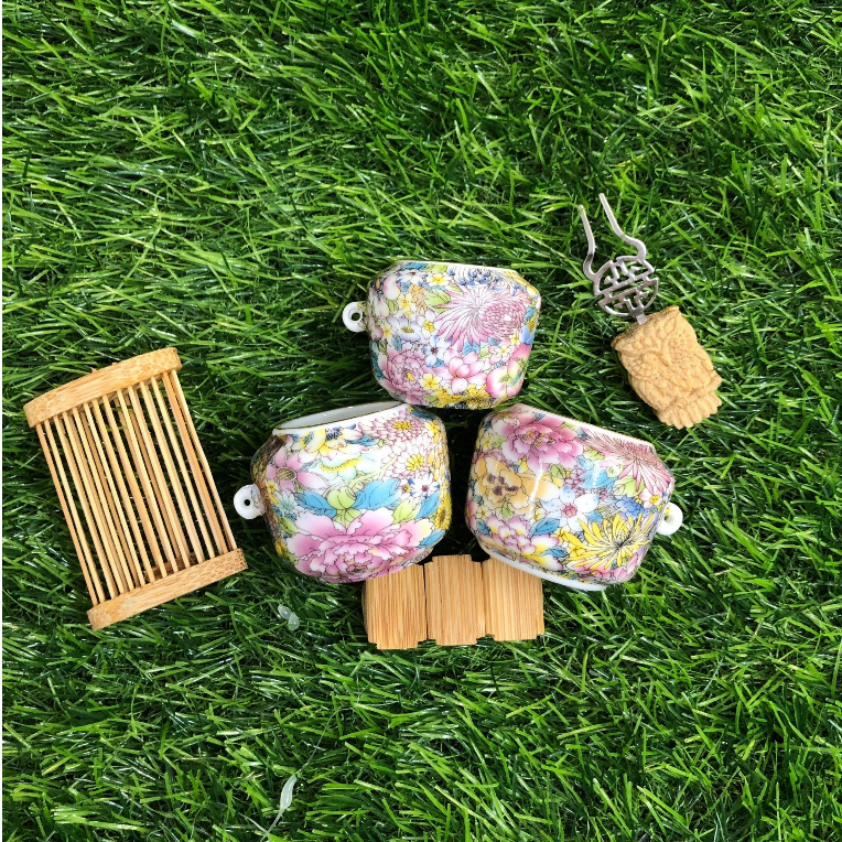 Cóng chim Bách Hoa  - tặng tai tre + xiên Tre Vip + rọ vip