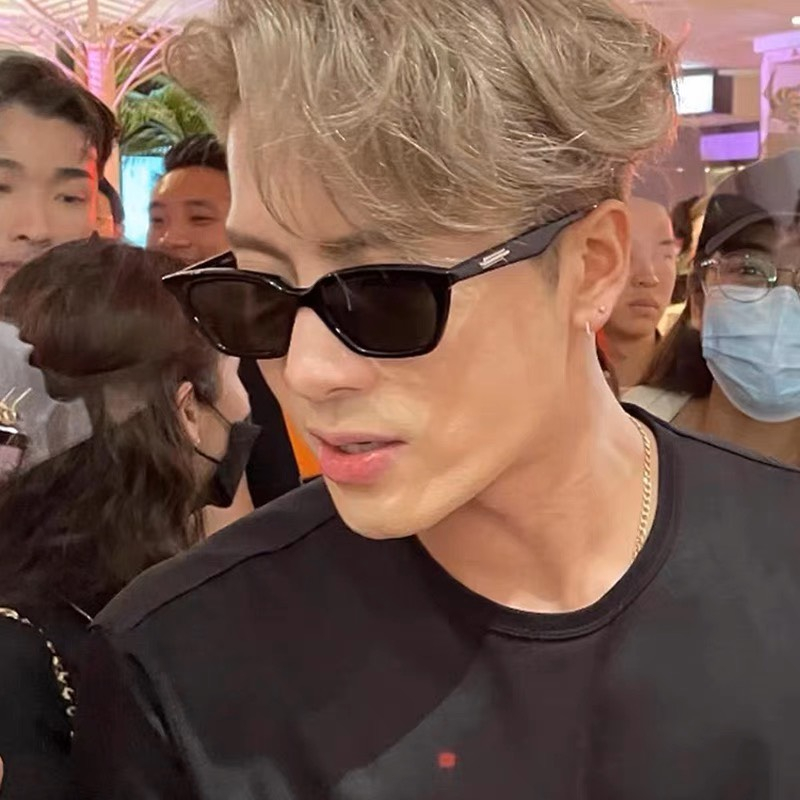 Kính mắt y2k đen BEAR18 phong cách cá tính dành cho nam và nữ