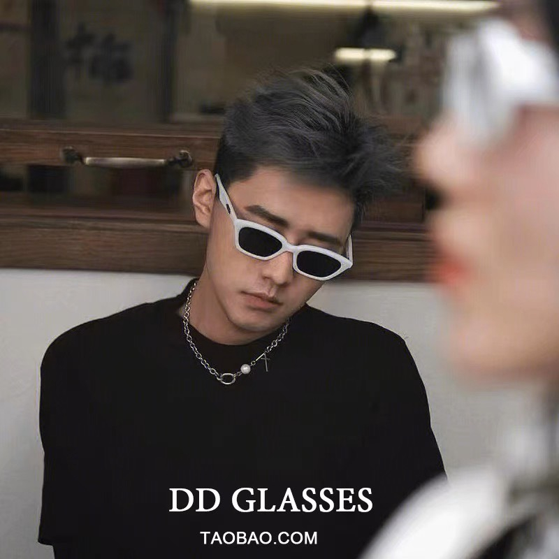 Kính mắt y2k đen BEAR18 phong cách cá tính dành cho nam và nữ