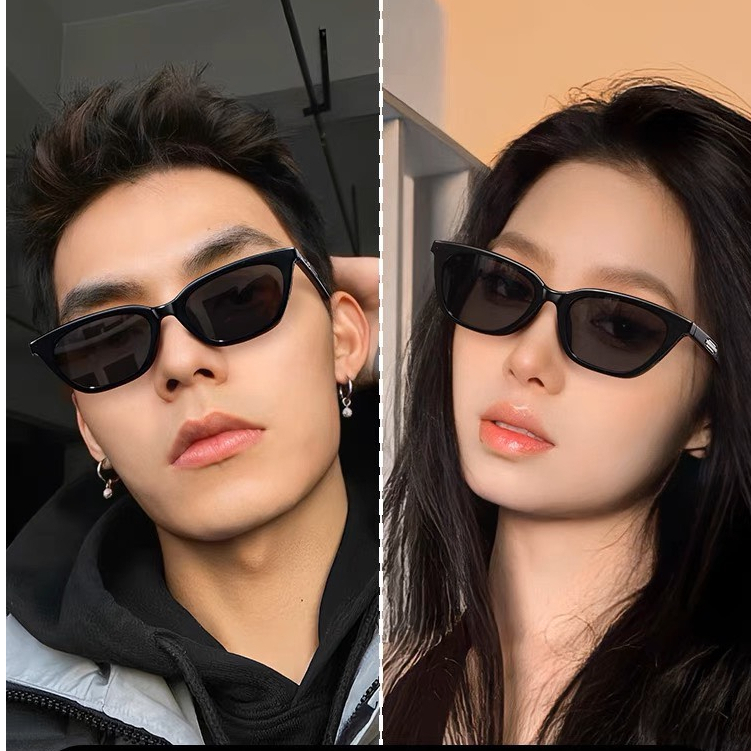 Kính mắt y2k đen BEAR18 phong cách cá tính dành cho nam và nữ