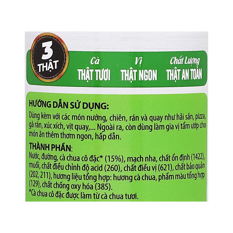 Tương cà Nam Dương chai 255g