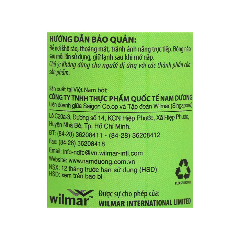 Tương cà Nam Dương chai 255g