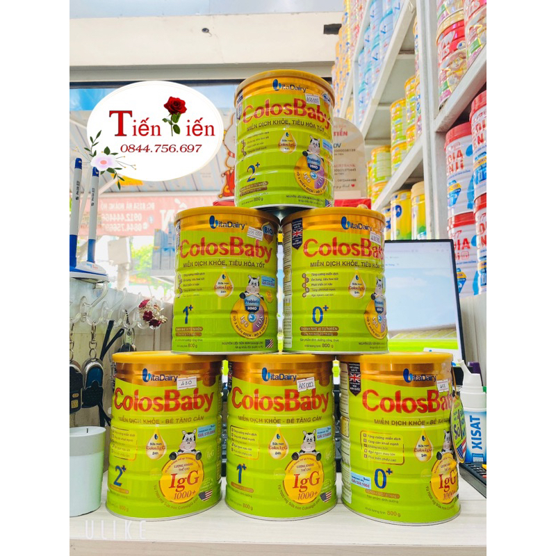 Sữa Colos Baby Gold 2+