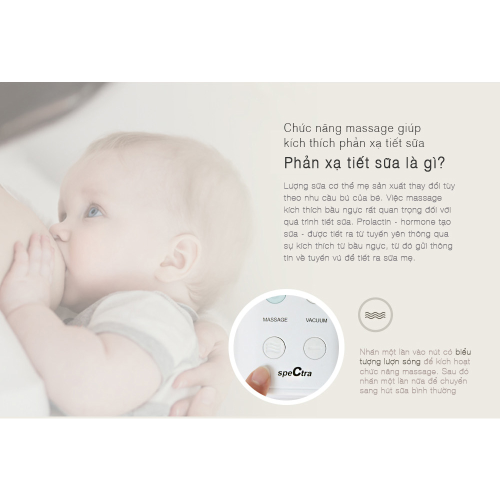 Máy Hút Sữa Spectra 9 Plus - Kèm Quà Tặng 5 Món - Bảo Hành Chính Hãng 12 Tháng