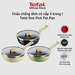 Chảo tefal one pick pot pan 3 trong 1 - 22cm