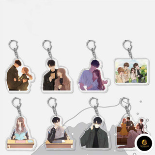 Móc khóa, standee MANHUA Khó dỗ dành anime chibi xinh xắn đáng yêu