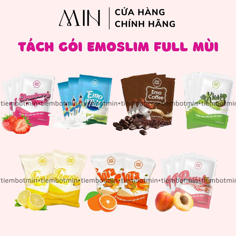 Nước Ép Giảm Cân Emoslim 7 Vị - Giảm 2-5kg chỉ sau 7 ngày