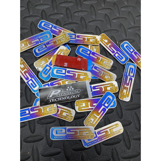 Tem Logo Titan ESP ESP+ dán bô e có sẵn keo 3m