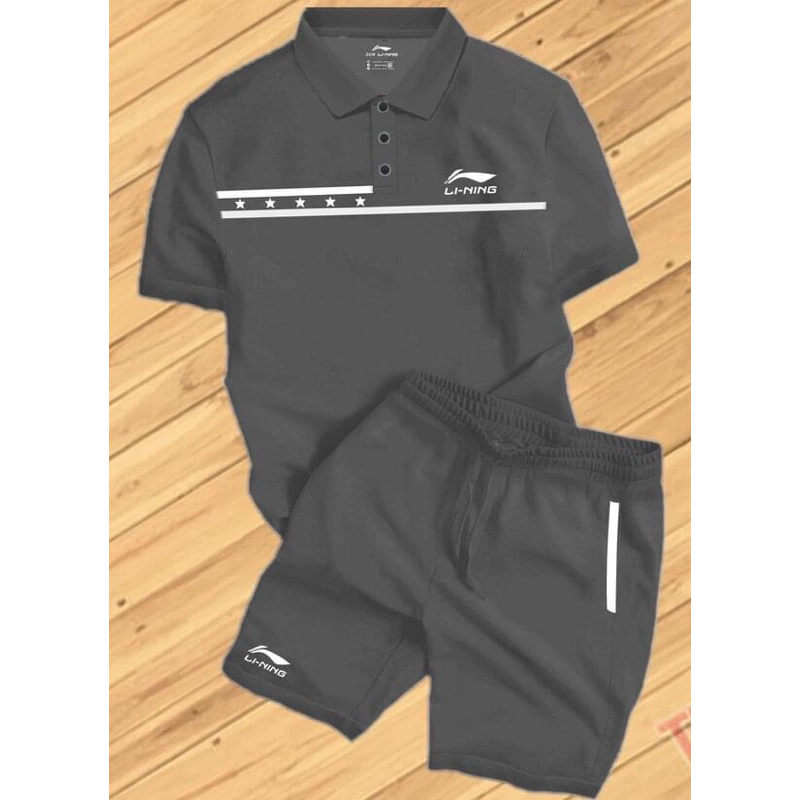 Bộ thể thao  polo chất liệu poly cá sấu thoáng mát , thoải mái  đi cafe , du lịch.