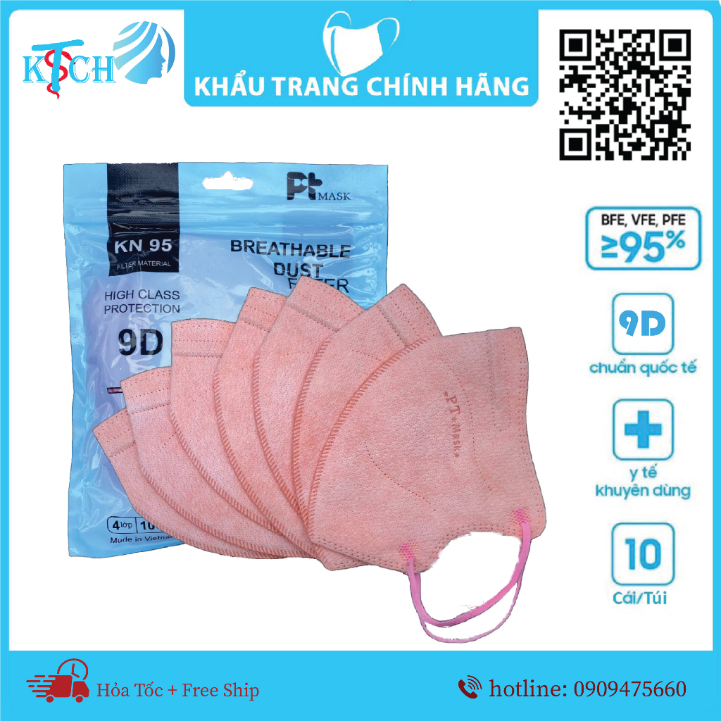 Khẩu Trang 9D Chuẩn Y Tế,Chống Nắng,Tia UV,Thiết Kế 5D Ôm Sát Khuôn Mặt 4 Lớp Không Gây Đau,Hàng Hottrend.