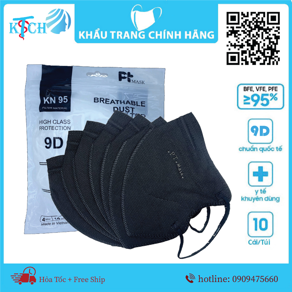 Khẩu Trang 9D Chuẩn Y Tế,Chống Nắng,Tia UV,Thiết Kế 5D Ôm Sát Khuôn Mặt 4 Lớp Không Gây Đau,Hàng Hottrend.