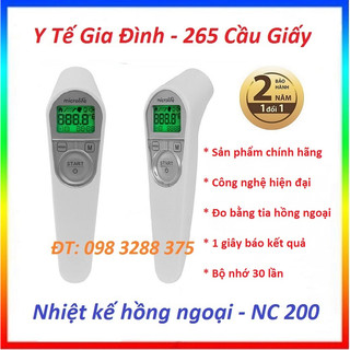 Nhiệt kế điện tử hồng ngoại đo trán Micolife NC 200