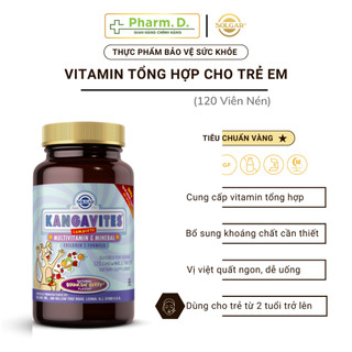 Viên Uống Solgar Kangavites Bổ Sung Vitamin Và Khoáng Chất Cho Trẻ Em